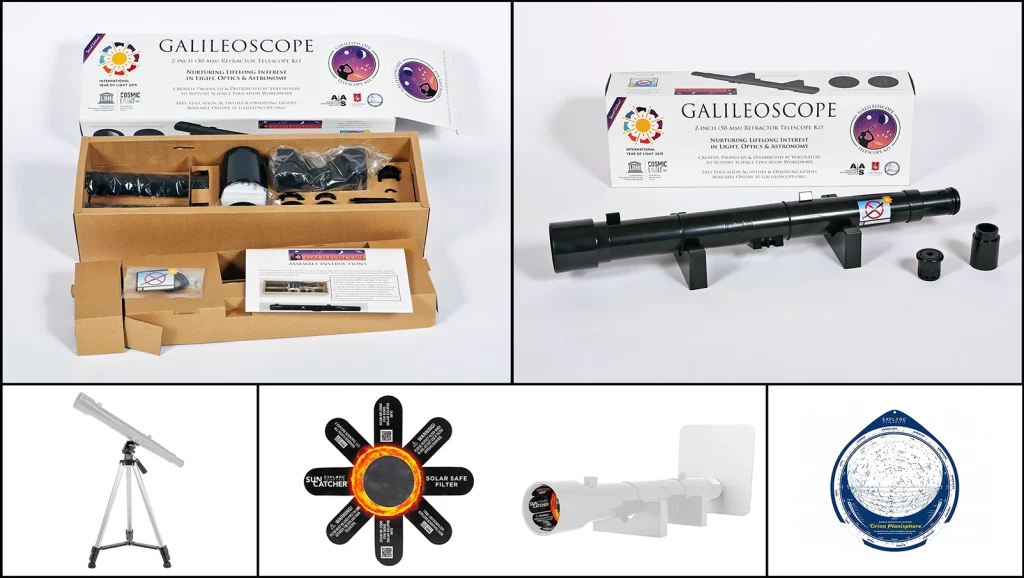 Galileoscope and Accessories